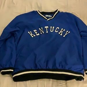 Vintage Kentucky pull over windbreaker